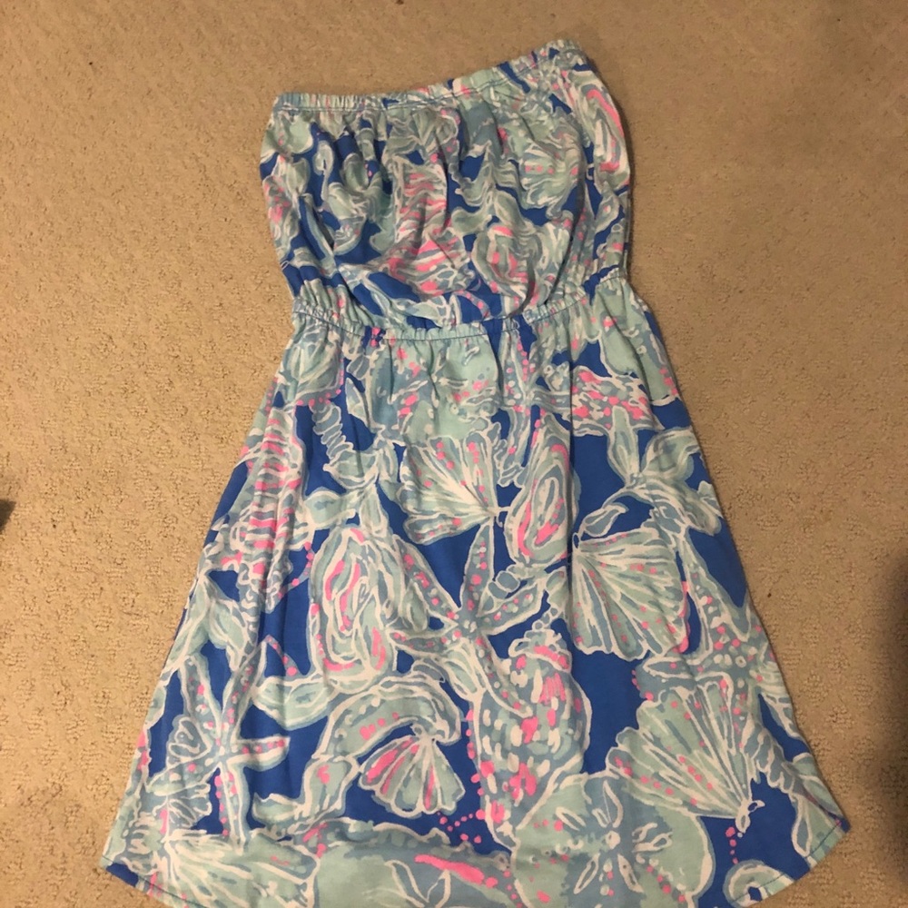 Lilly Pulitzer size xs strapless dress